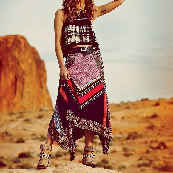 Free People Dresses & Skirts - FP Bedouin traveller skirt